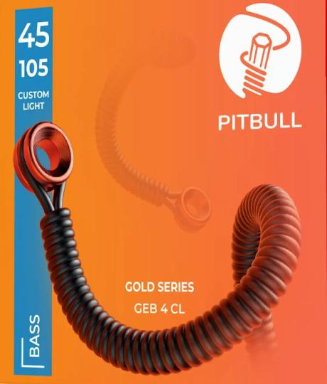 Pitbull Strings Gold Series 4 Saiter 45-105 Bass Saiten